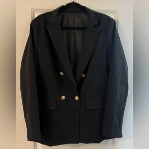 Business Casual Black Blazer